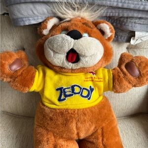 Teddy Bear Plush Toy with Yellow Shirt Zeddy - Zellers bear